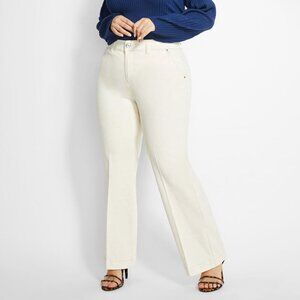 26- Cream/Khaki Goodess Bootcut Trouser/